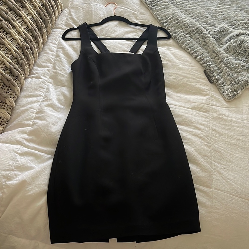 Little black dress with beautiful back detail
